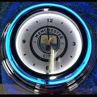 China Cheap Neon tubes Wall Clock